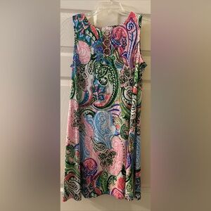 Ivy Road Slip on Dress Floral sleeveless Size S